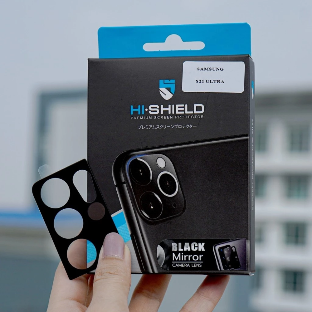 HI-SHIELD Black mirror Camera Lens ฟิล์มกระจกกันเลนส์ For Samsung Note20