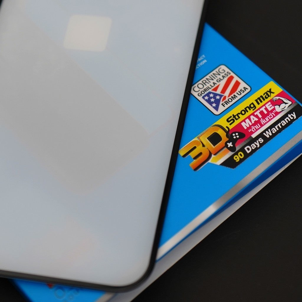 HI-SHIELD 3D Strong Max ฟิล์มกระจกนิรภัย For iPhone 17 Pro Max/ 16 Pro Max/ 15 Pro Max/ 14 Pro Max/ 13 Pro Max/ Plus