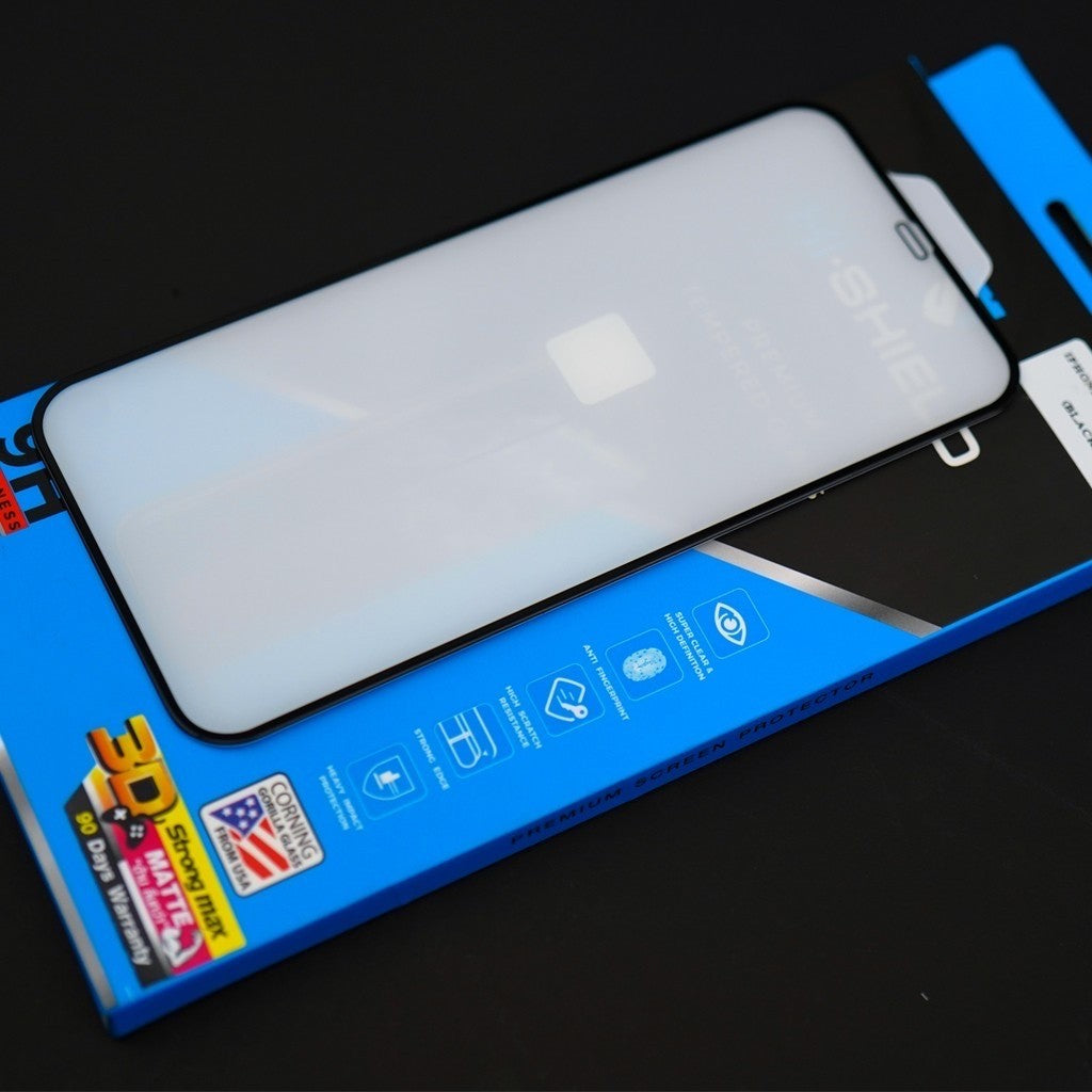 HI-SHIELD 3D Strong Max ฟิล์มกระจกนิรภัย For iPhone 17 Pro Max/ 16 Pro Max/ 15 Pro Max/ 14 Pro Max/ 13 Pro Max/ Plus