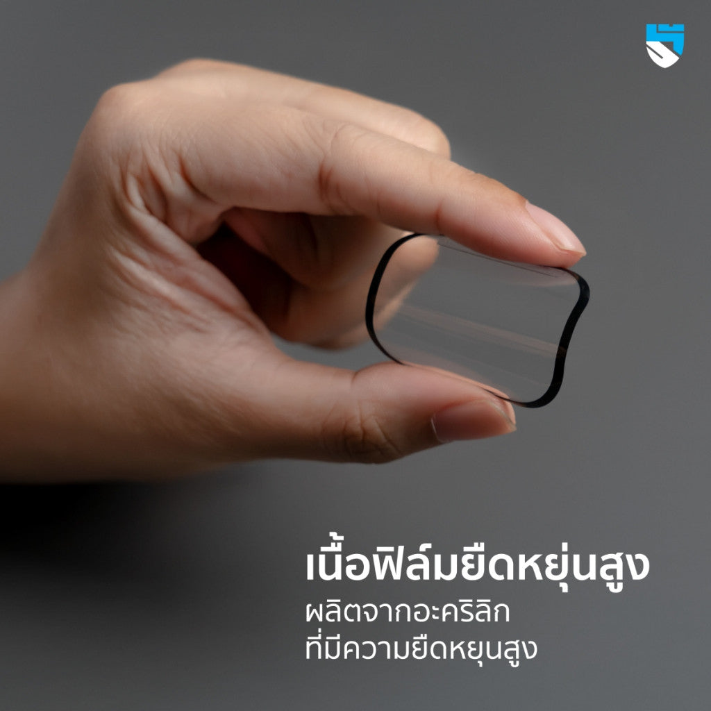 HI-SHIELD 3D Acrylic Soft glass ฟิล์มกันรอย For Apple Watch Series11/Series10/Series9/Series8/Series7/Series6/Series5