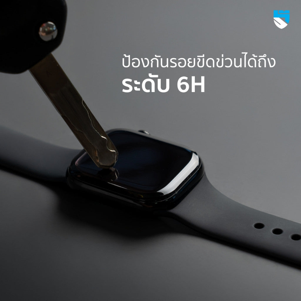 HI-SHIELD 3D Acrylic Soft glass ฟิล์มกันรอย For Apple Watch Series11/Series10/Series9/Series8/Series7/Series6/Series5